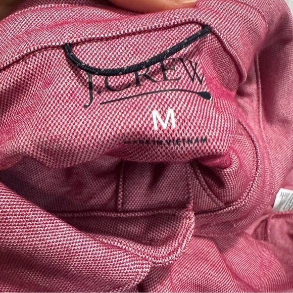NWOT j crew Performance polo shirt with COOLMAX® raspberry - Picture 5 of 6